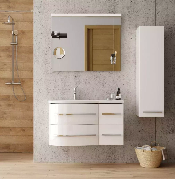 Oristo Umywalka meblowa 90 cm OPAL prawa