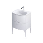 Oristo Umywalka meblowa 62 cm LOUIS biała mat