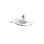 Oristo SKAGEN Szafka z umywalką 80 cm piaskowy mat