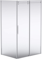 Drzwi prysznicowe wnękowe 100 cm - przesuwne Hiacynt